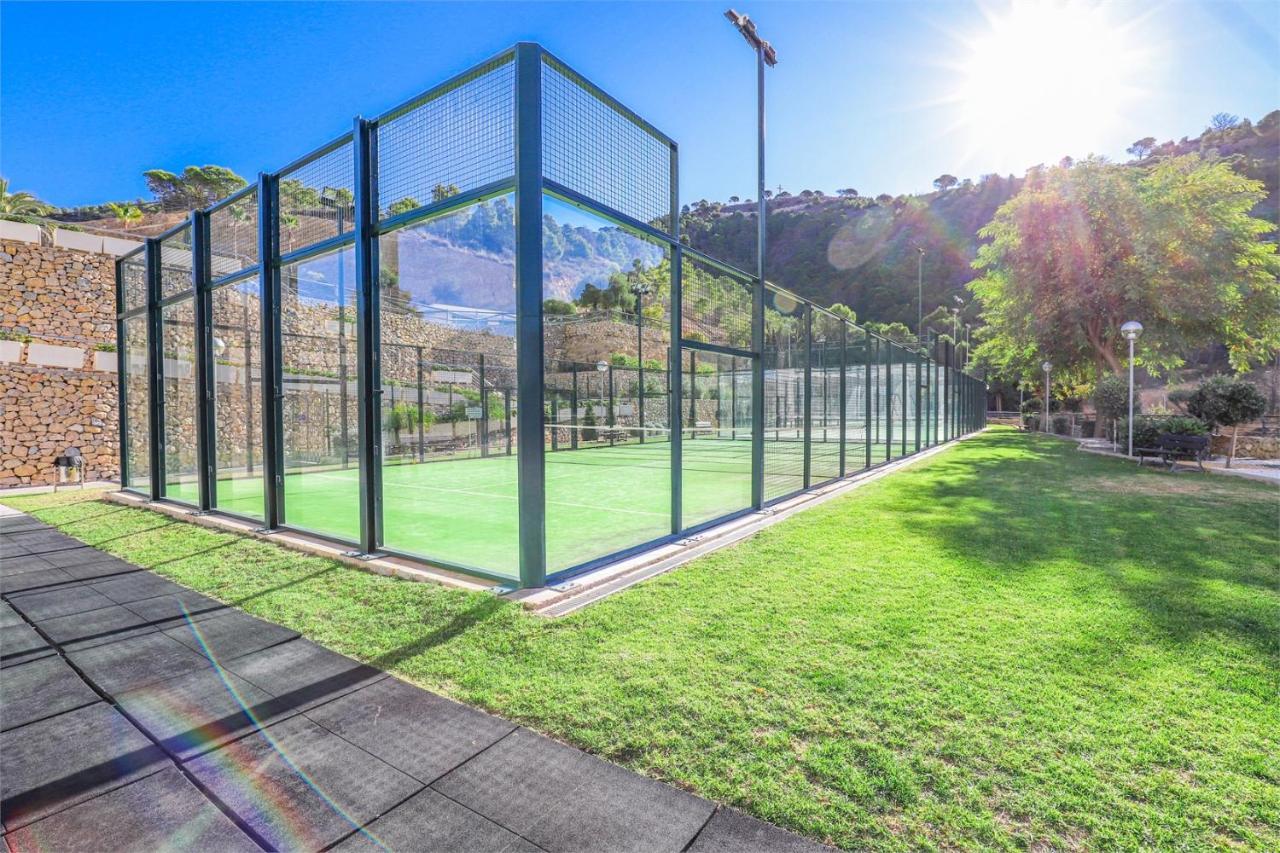 Terraza privada con vistas panorámicas Benidorm Exterior foto