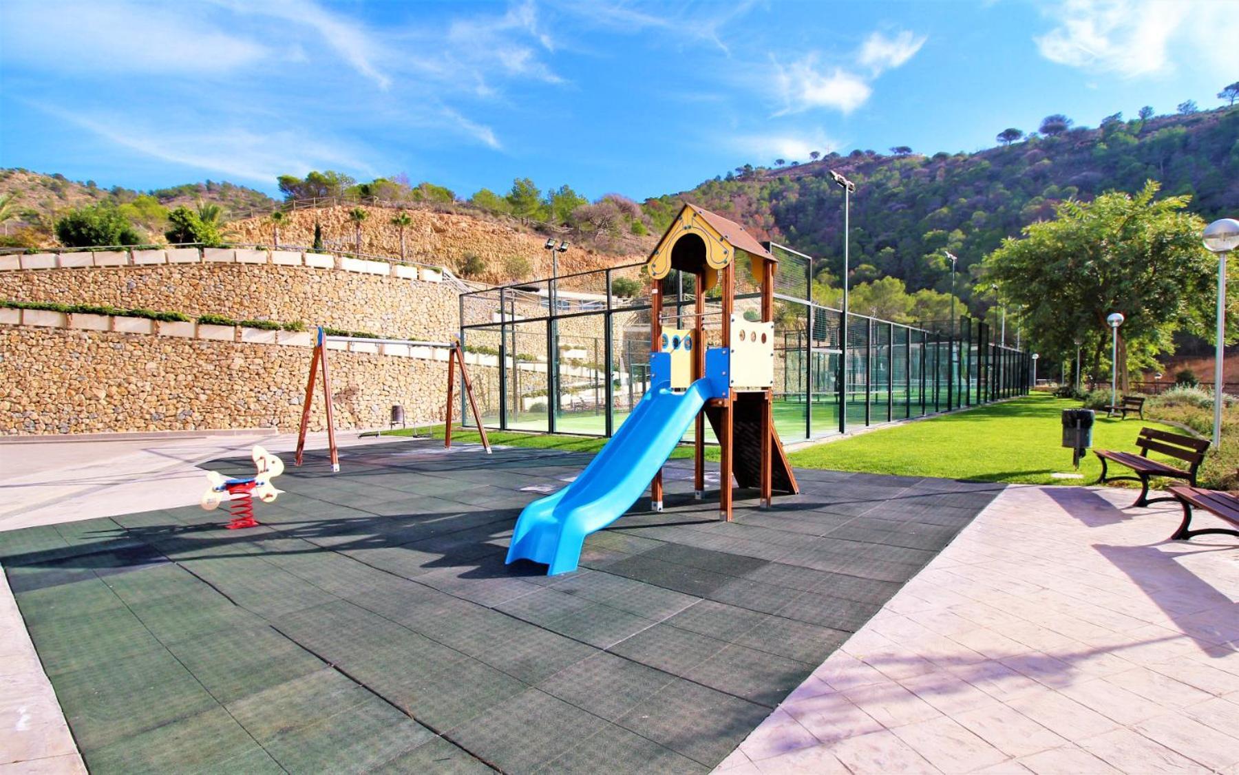 Terraza privada con vistas panorámicas Benidorm Exterior foto